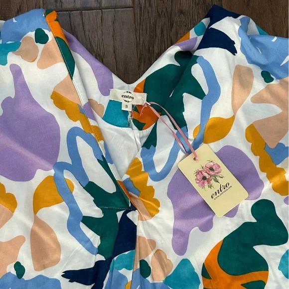 NWT Entro Midi dress size small - Picture 2 of 7